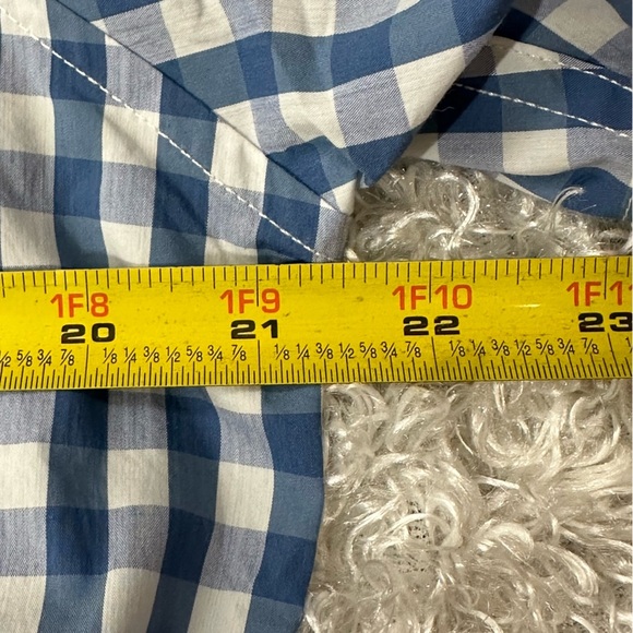 Tailor Vintage Gingham Short Sleeve Button Down Fast Dry Shirt Sz S NWT - Picture 15 of 15